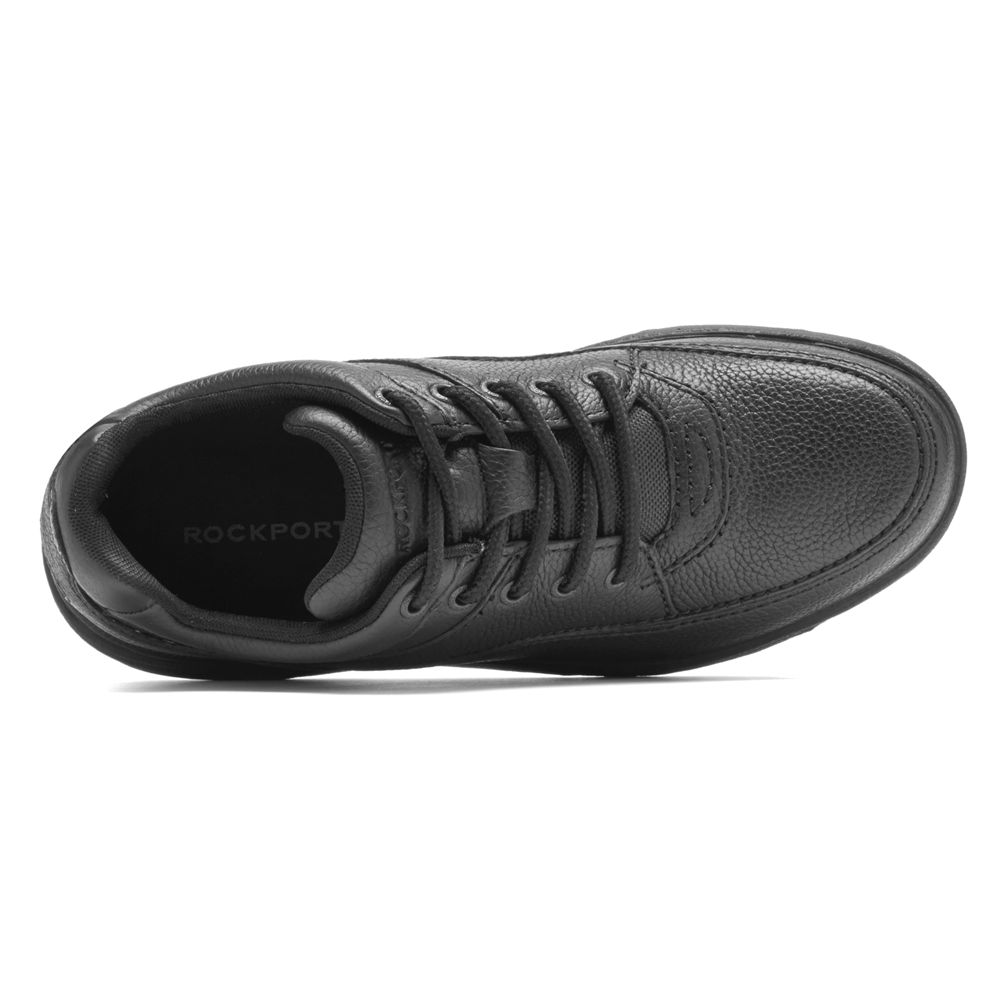 Rockport Singapore Mens Sneakers - World Tour Classic Shoe Black - LF0387192